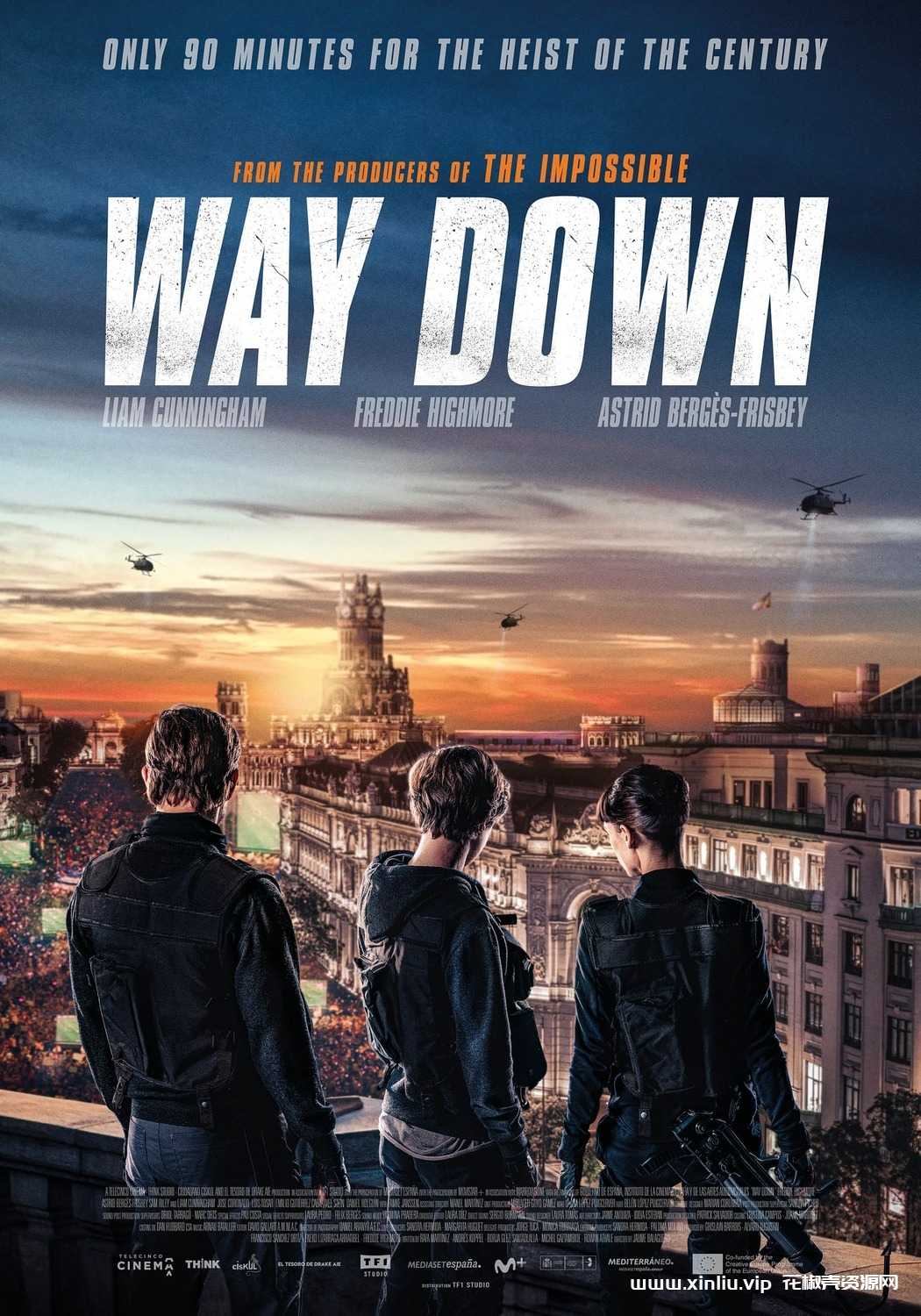 西班牙《沿路而下/Way Down/ The Vault》1080P高清蓝光种子网盘下载